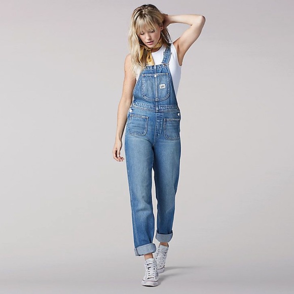 Lee Denim - Lee Vintage Modern straight overalls daybreak